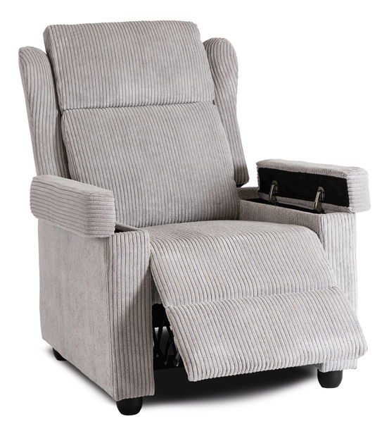 Polohovací křeslo Suplicios (šedá)