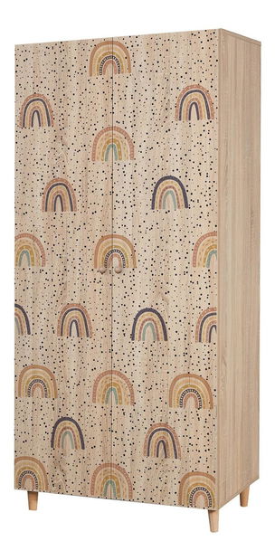 Šatní skříň Lydie 912 (dub sonoma)