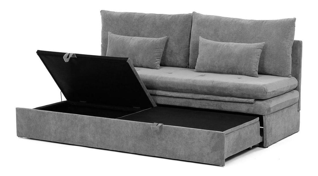 Rozkládací pohovka Ajena (světle šedá)