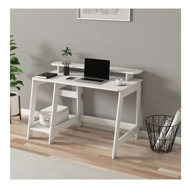 PC stolek Cantry (bílá)