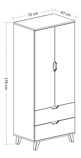 Ložnice Venezia 3 (bílá)