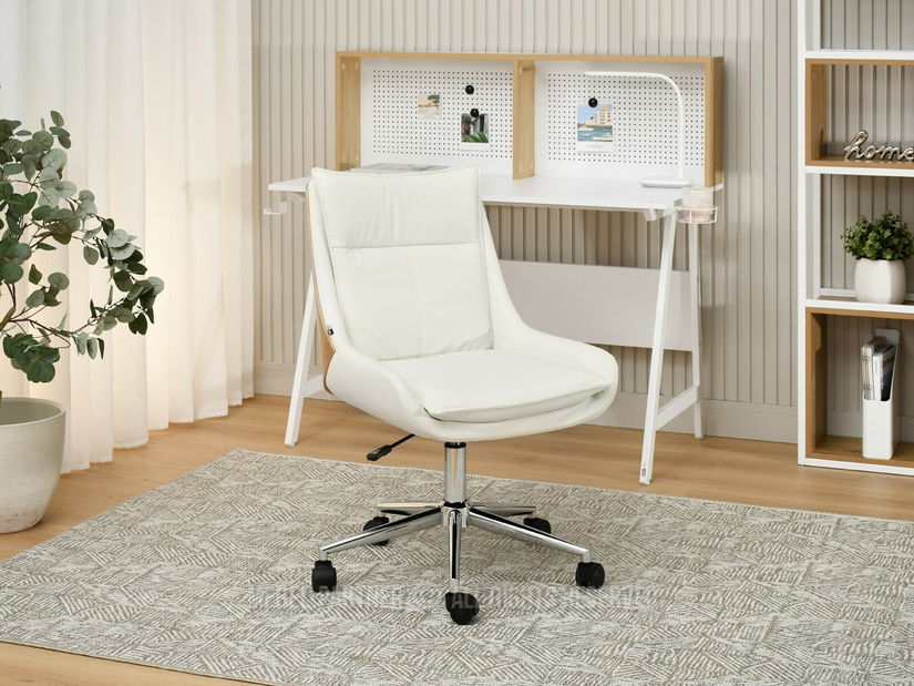 Kancelářské křeslo Leoss (krémová)