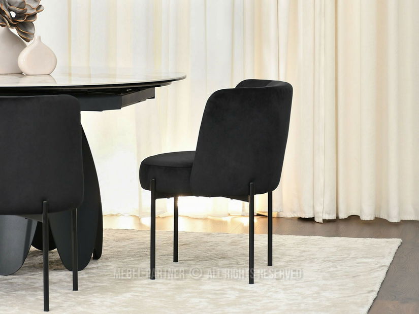 Jídelní židle Colegio (černá)