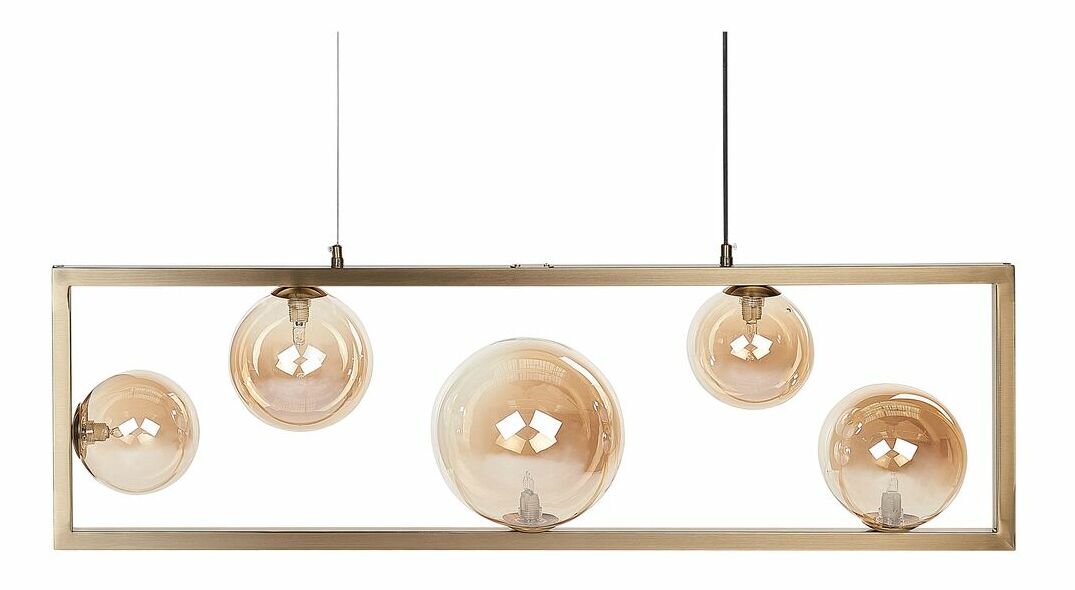 Závěsné svítidlo Greer (mosazná)