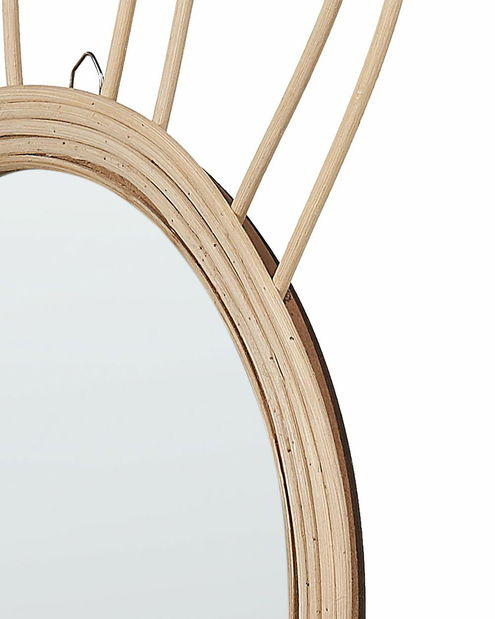 Nástěnné zrcadlo Gokul (přírodní)