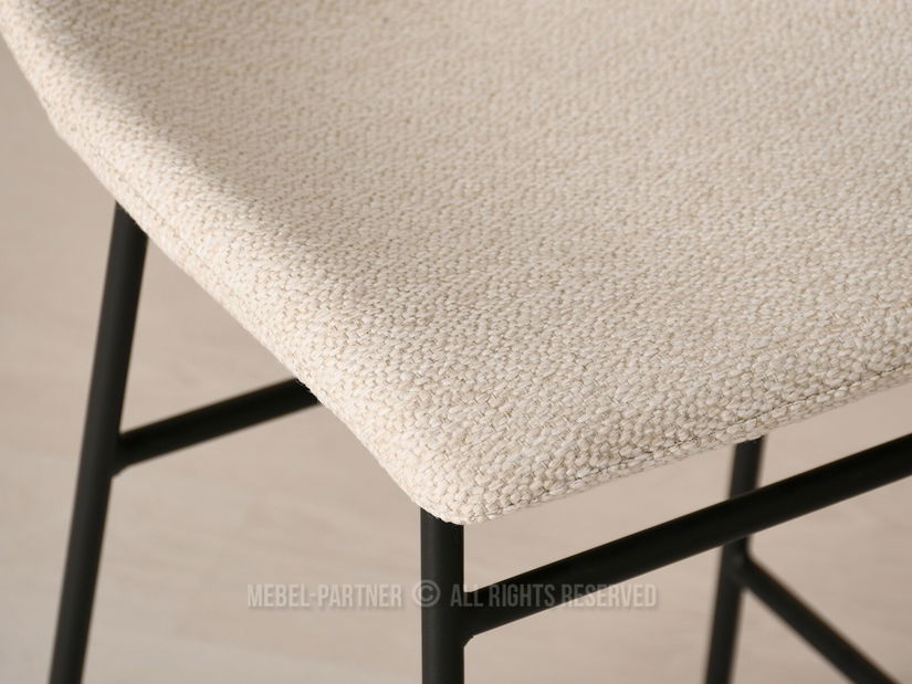 Židle Sara (krémová + černá)