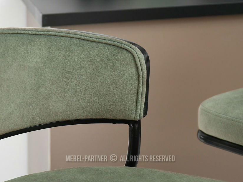 Židle Marta H (černo-zelená + černá)