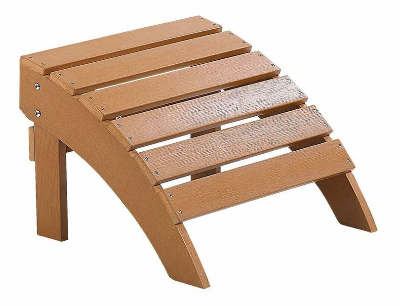 Podnoška k zahradnímu křeslu Adack (světlé dřevo)