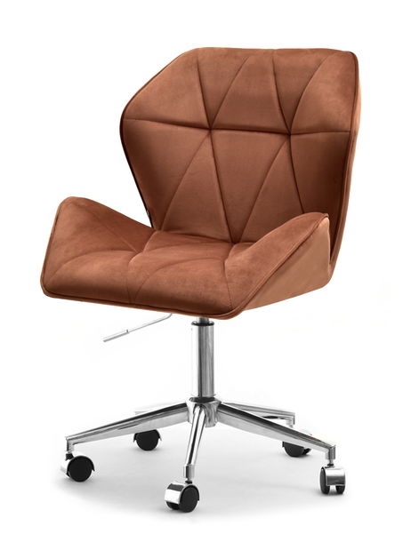 Křeslo Velma M (měděná + chromová)