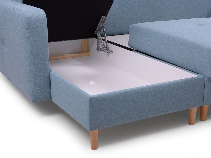 Rohová sedačka Vintari (šedá) (L)