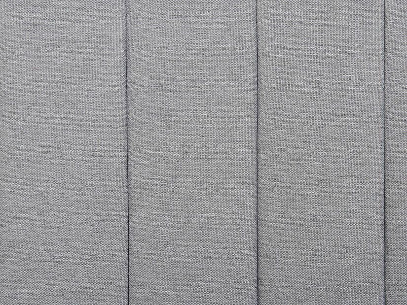 Manželská postel 180 cm PARASO (šedá) (s roštem)