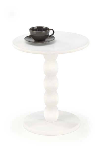 Příruční stolek Cyrillo (bílá)