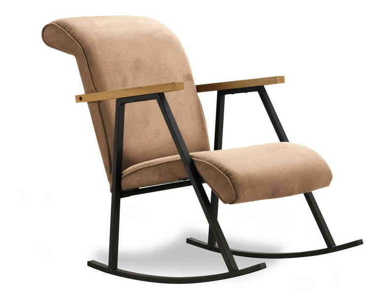 Houpací křeslo Yoko (světlohnědá)