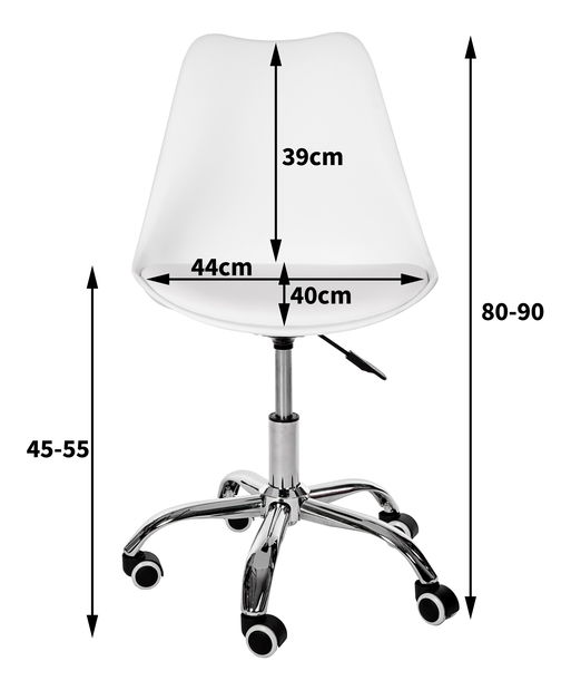 Kancelářská židle Feruz (bílá)