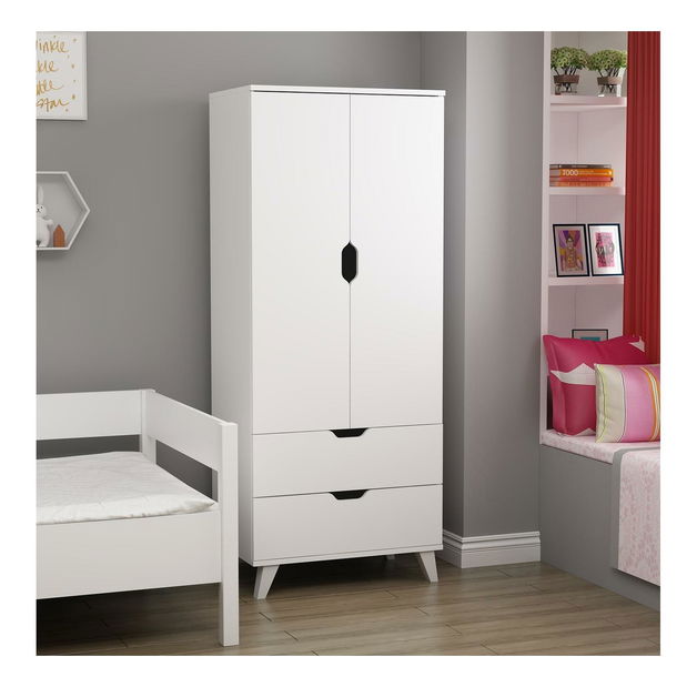 Šatní skříň Venezia (bílá)