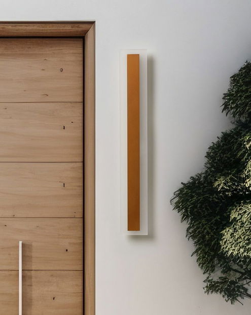  Nástěnné svítidlo vnější 60 cm Rashad (zlatá)