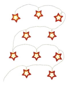 Hvězdy dřevěné 10LED RXL 285