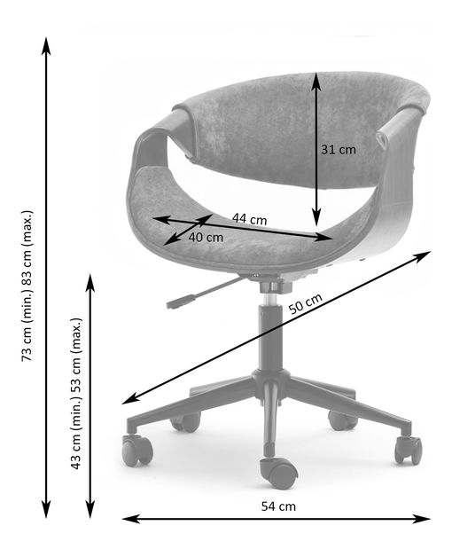 Židle Rapido (černá)