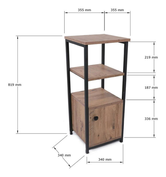 Regál Sirius (atlantická borovice)