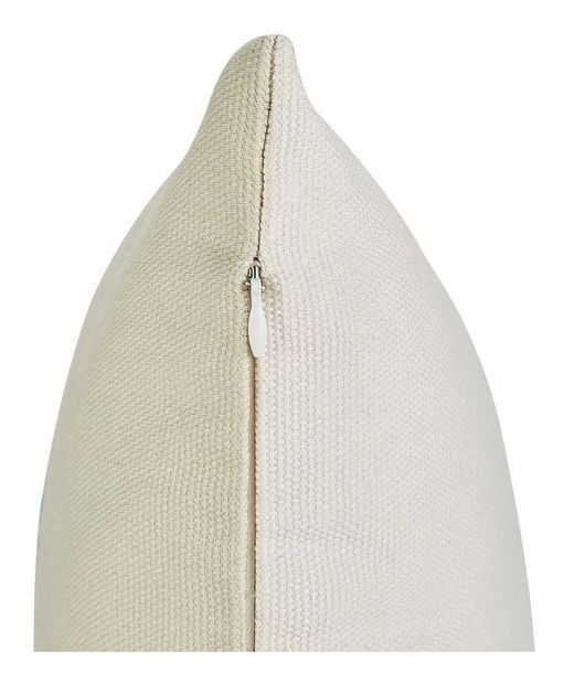 Sada 2 ozdobných polštářů 45 x 45 cm Dvala (béžová + zelená)