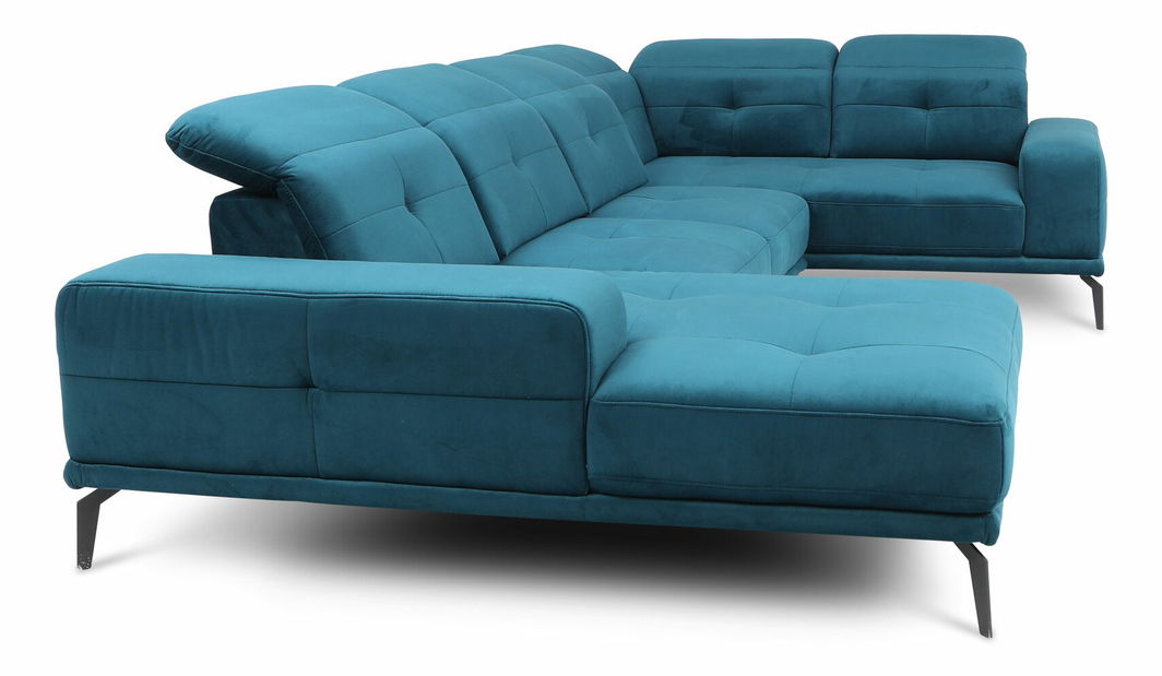 Rohová sedačka ve tvaru U Nicolette (světle růžová) (P)