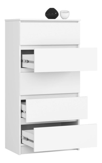 Komoda Kalista V (bílá)