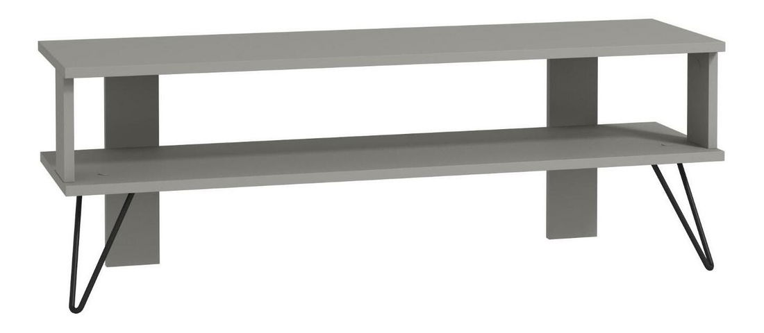 TV stolek/skříňka Dual (šedá)