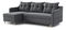 Rohová sedací souprava Lou (L) (tmavě šedá)
