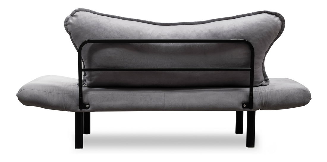 Rozkládací pohovka dvojsed Chatty (šedá)