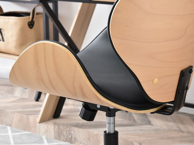 Křeslo Bloom (buk + chromová)