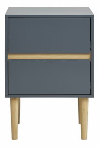 Noční stolek Bnamira 2 (tmavě šedá)
