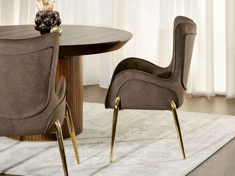 Jídelní židle Multe (zlatá)