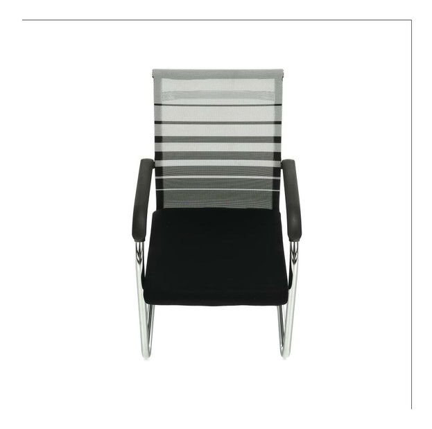 Konferenční židle Ertozinence (šedá + černá)