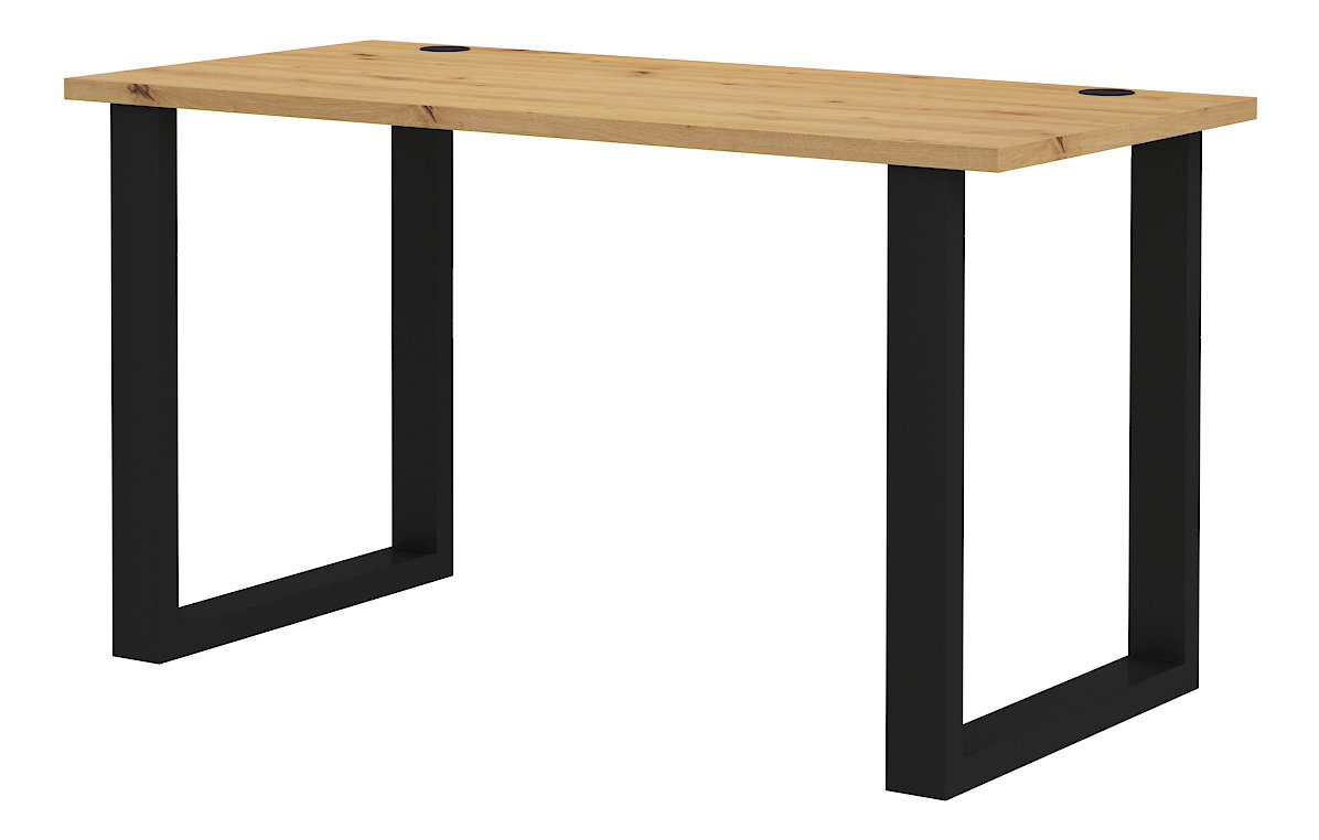 Pc stolek Mantela 150 (dub artisan + černá)