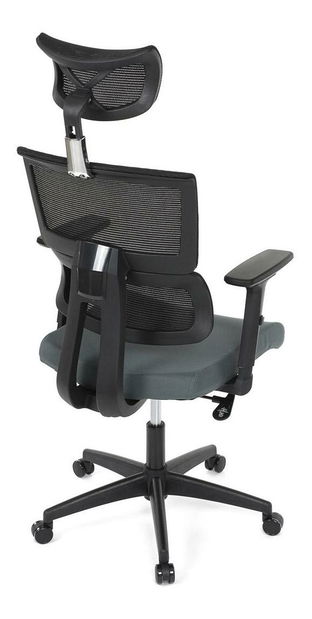 Kancelářské křeslo Kurosadas (šedá + černá)