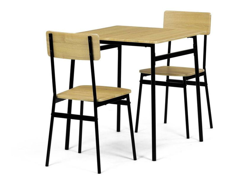 Jídelní set Anasagasti 1 (dub divoký) (pro 2 osoby)