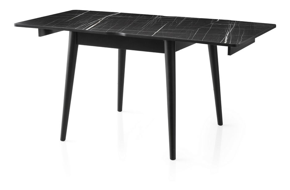 Rozkládací jídelní stůl Totento (černá)