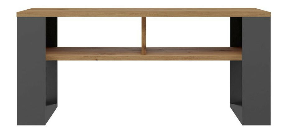 Konferenční stolek Maduro 3 (dub artisan + antracit)