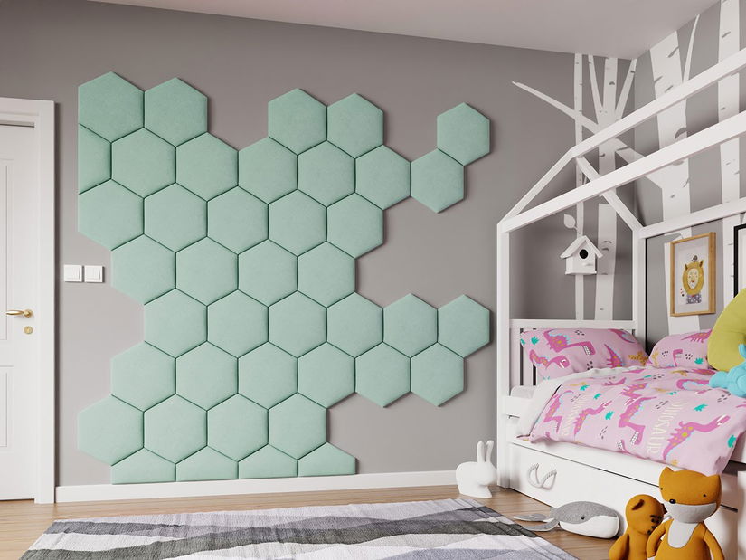 Čalouněný panel (5 ks) Lok (šedá) *výprodej