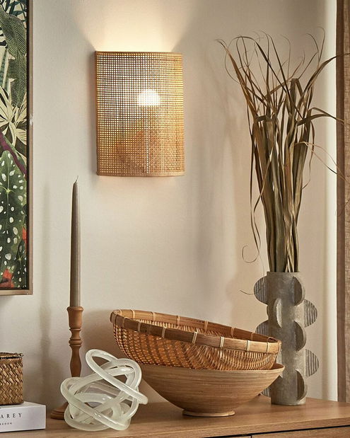 Nástěnné osvětlení Demir (přírodní)