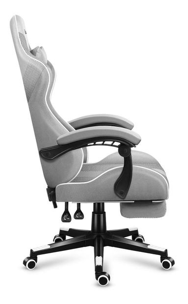 Herní křeslo Fusion 4.7 (bílá + šedá)
