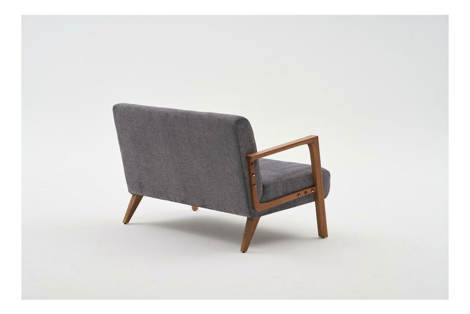 Pohovka dvousedačka Kramer (šedá)