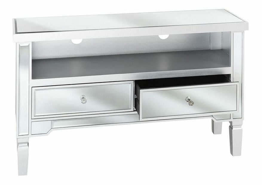 TV stolek/skříňka Narea (stříbrná)