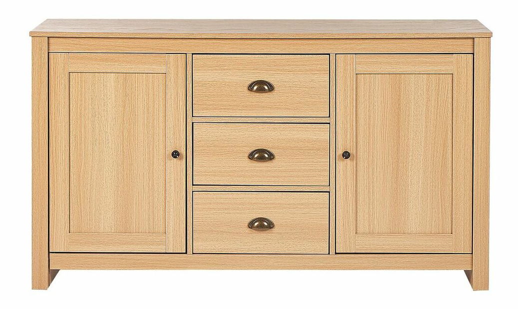 Komoda Lanza (světlé dřevo)