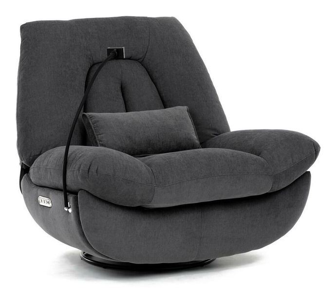 Polohovací křeslo Teniente (šedá)