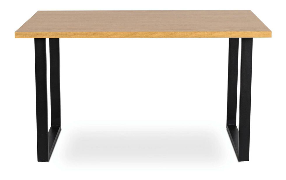 Jídelní set Gravar (dub zlatý + černá + béžová) (pro 4 osoby)