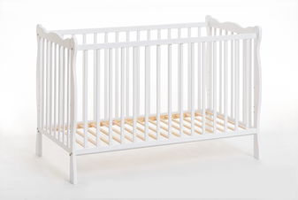 Dětská postýlka 60 cm Adria II 26 WW BA (bílá)