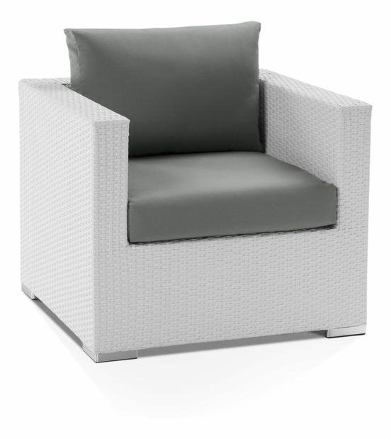 Zahradní sedací souprava Xxl (bílá)