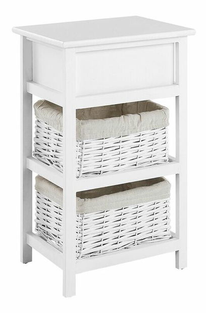 Noční stolek Fulton (bílá) *bazár 