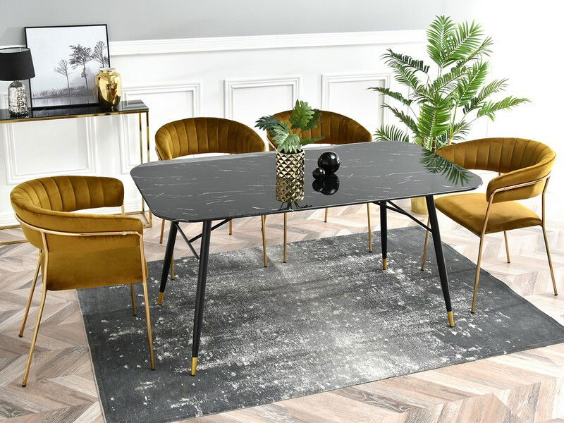 Jídelní stůl Barno (černá)